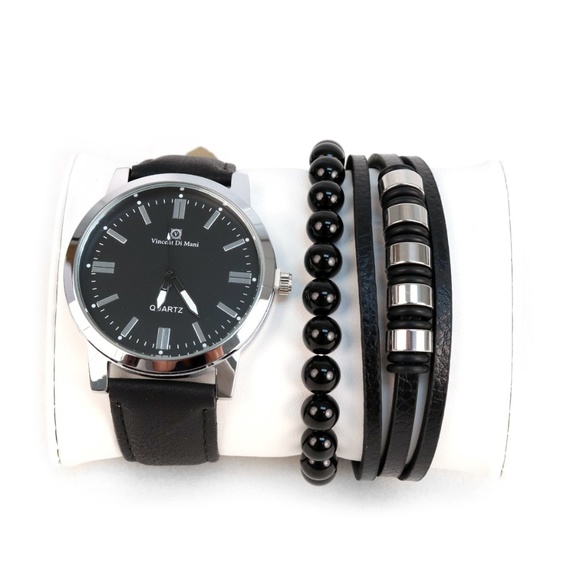 Men's Watch & Bracelet Gift Set - - Picture 4 of 7